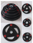 Tạ bánh nhập đen chữ đỏ ( 5kg - 10kg -15kg - 20kg -25kg )