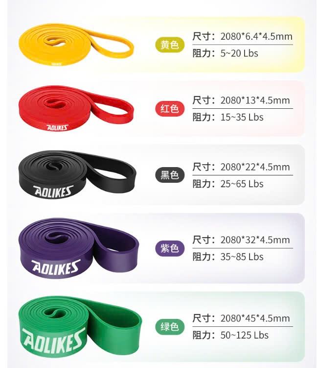 Dây kháng lực Aolikes 13mm đỏ