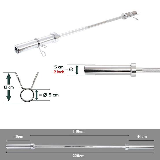 Đòn 2m2 phi 50 hàng nhập (nặng 20kg)