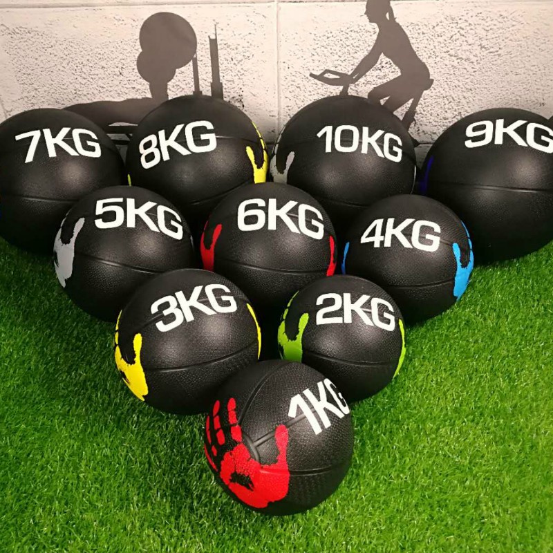 BÓNG TẠ CAO SU MEDICINE BALL HÌNH BÀN TAY 6-7-8-9-10 KG TẬP THỂ THAO