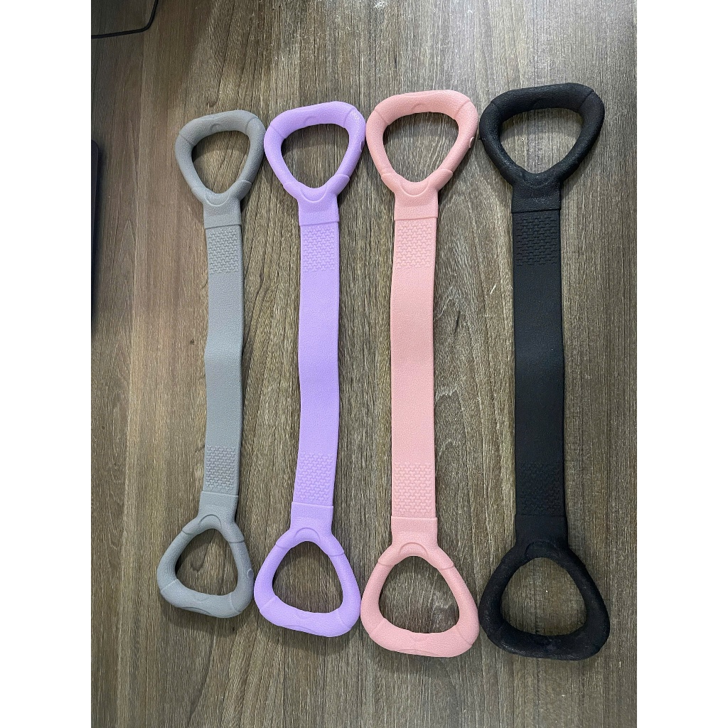 Dây Số 8 Silicon Kéo Kháng Lực Đàn Hồi Hình Tập Gym Yoga Mở Vai, Thể Lực, Tập Tay, Mông Đa Năng